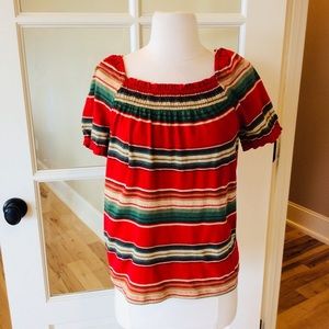 Cotton top Chaps Denim Womens Medium